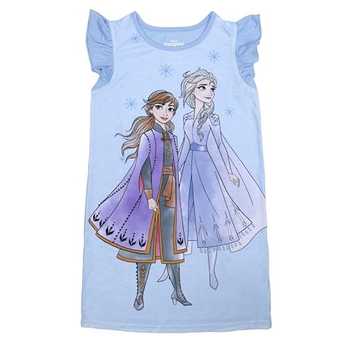 Disney girls Nightgown Soft Cute Pajamas for Kids FROZEN 2 3T
