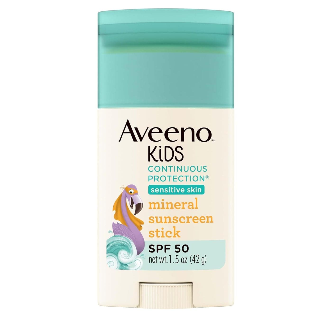 Aveeno Kids Continuous Protection Mineral Sunscreen Stick Spf 50 For All Skins 42G