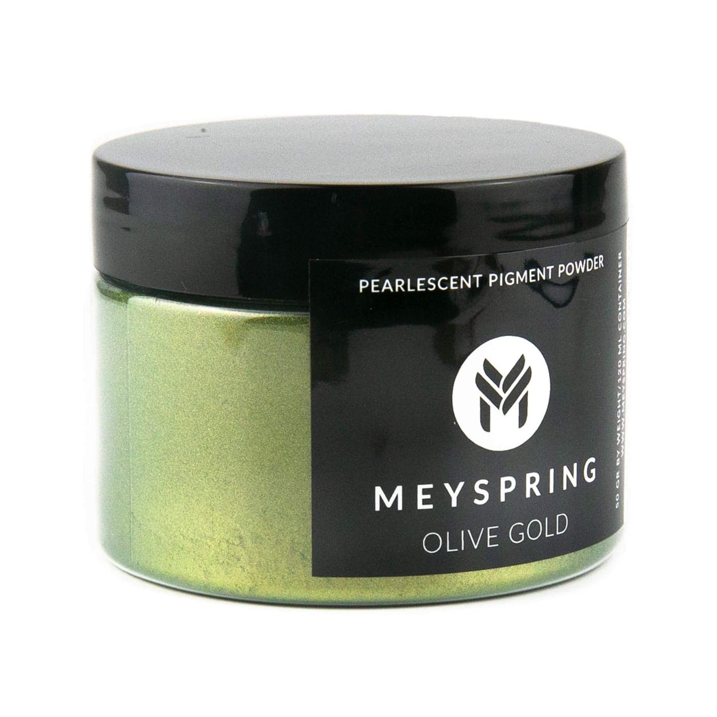MEYSPRING Olive Gold Epoxy Resin Green Pigment 50 Grams Green Mica Powder for Epoxy Resin UV Resin and Resin Art Color Shifting Pigment