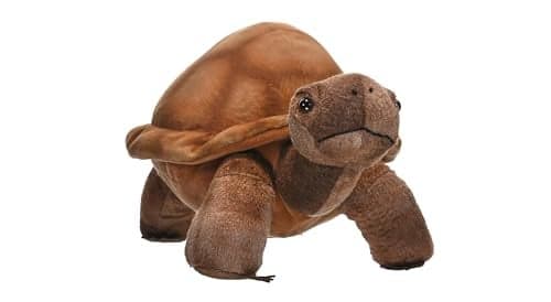 Wild Republic Desert Tortoise Plush Stuffed Animal Plush Toy Gifts for Kids Cuddlekins 12 InchesMulti 0 Years