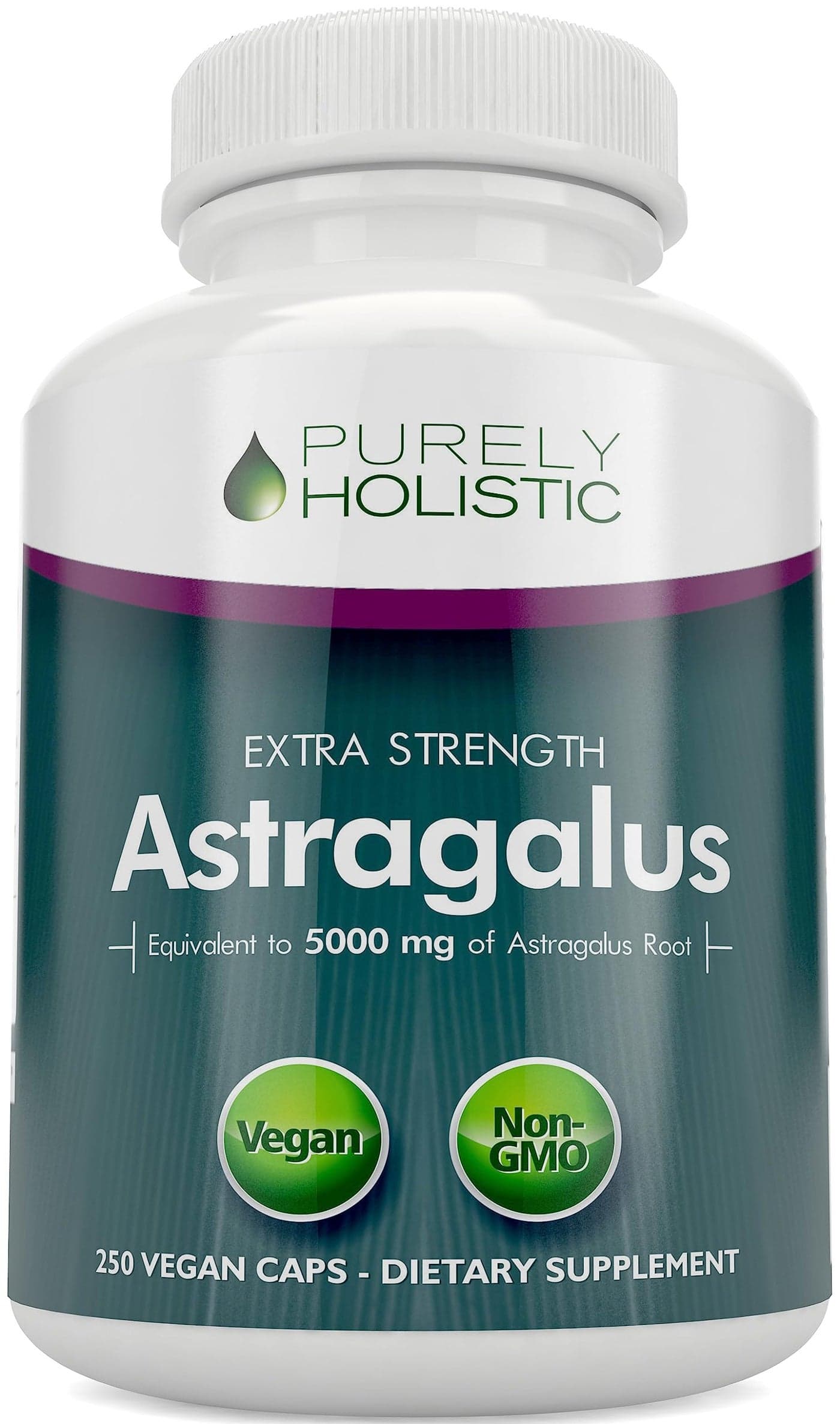 Astragalus Capsules 5000 mg 250 Capsules 8 Month Supply Superior Strength Astragalus Root Extract 201 Non GMO Vegetarian Vegan Friendly Supports the Immune System Cardiovascular