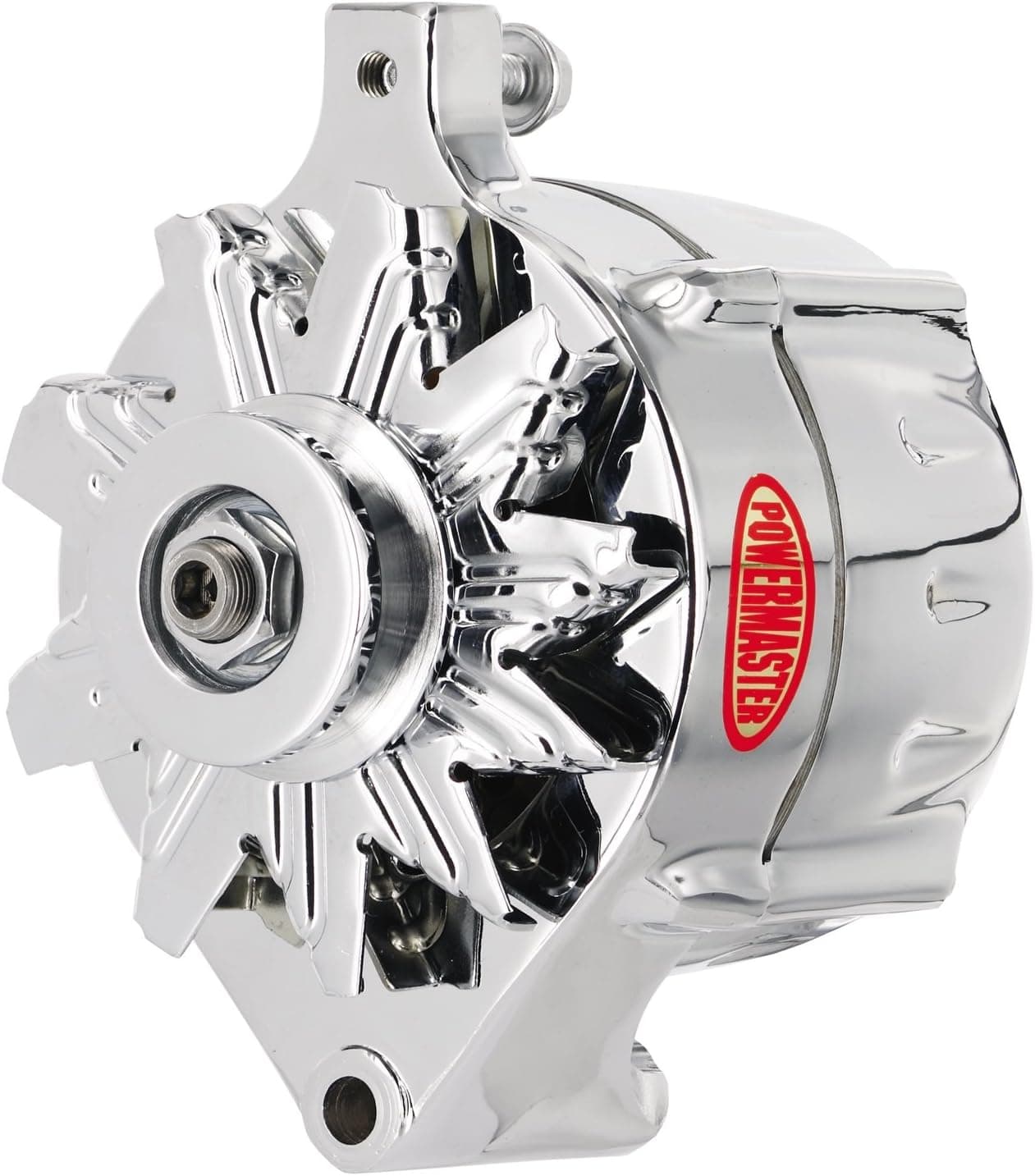 Powermaster 8-37101 Chrome Alternator for Vehicle Specific Applications