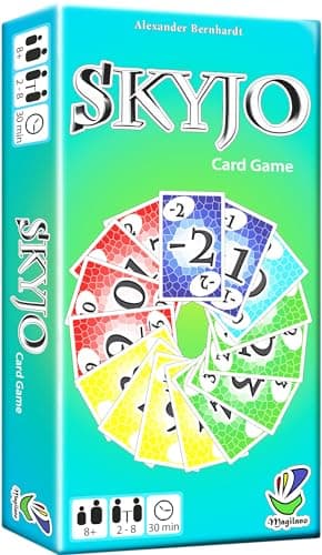 magilano SKYJO Fun Card Game for Young and Least Young Fun Game Parties in The Circle of Friends and Family