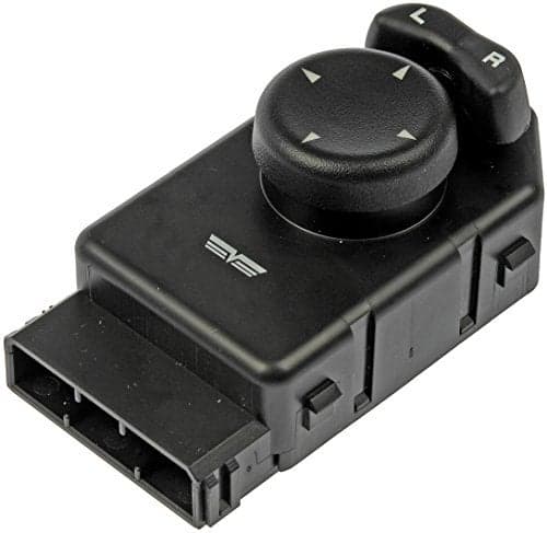 Dorman 901456 Front Driver Side Power Mirror Switch Front Left Compatible with Select Jeep Models Black