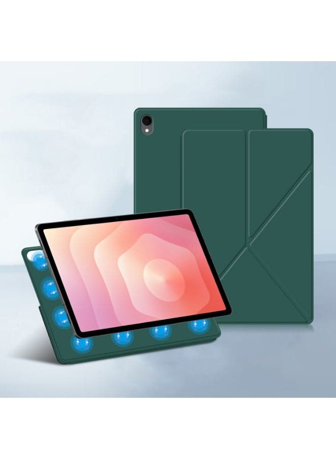 Compatible with 2025 Samsung Tab S11 11-inch Magnetic Protective Case Convertible Stand Case Auto Sleep/Wake Function Drop Protection