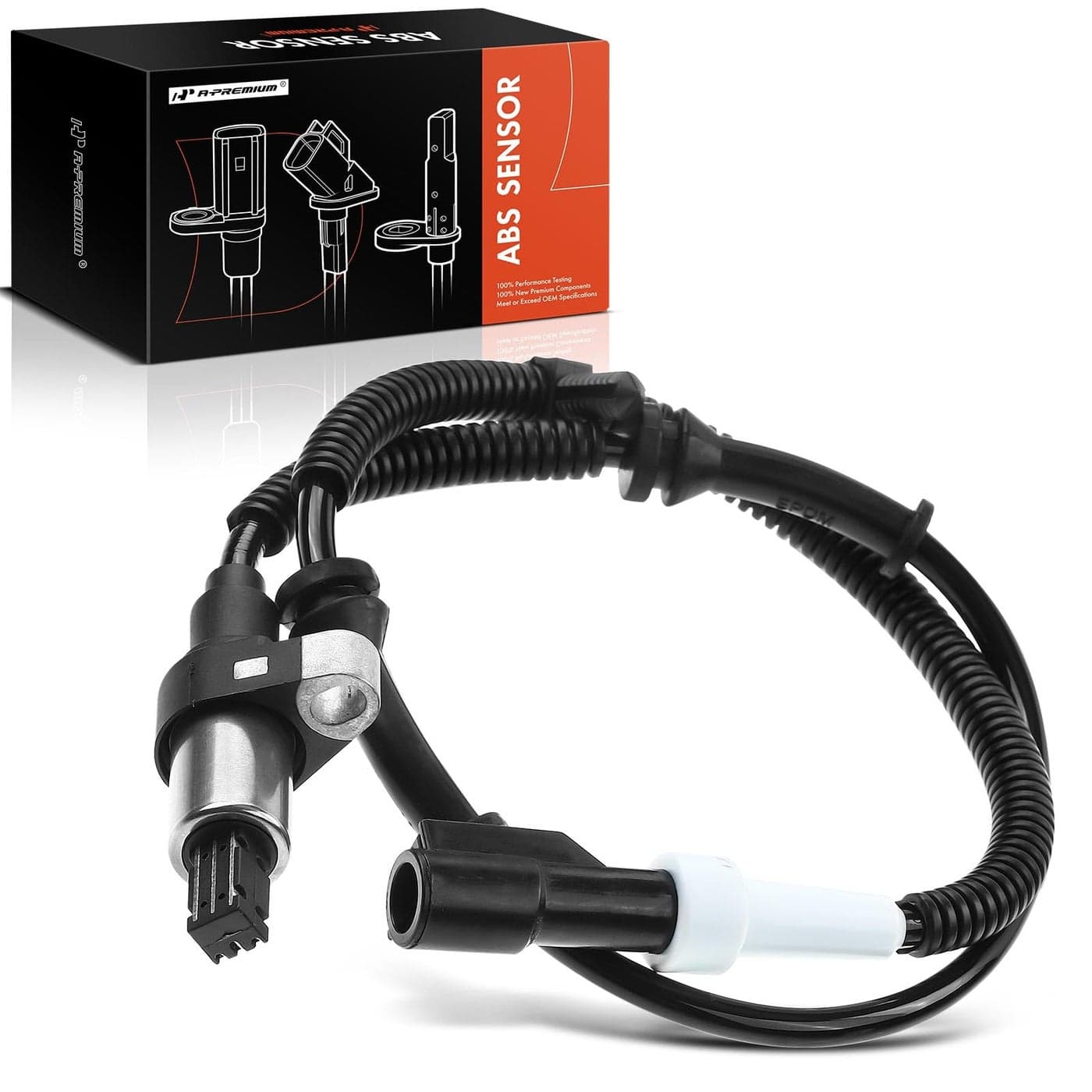 APremium Front LeftRight ABS Wheel Speed Sensor Compatible with Ford Lincoln Mercury Models Crown VictoriaGrand MarquisTown Car 19982002 Marauder 2003 46L Replace F8AZ2C204AA