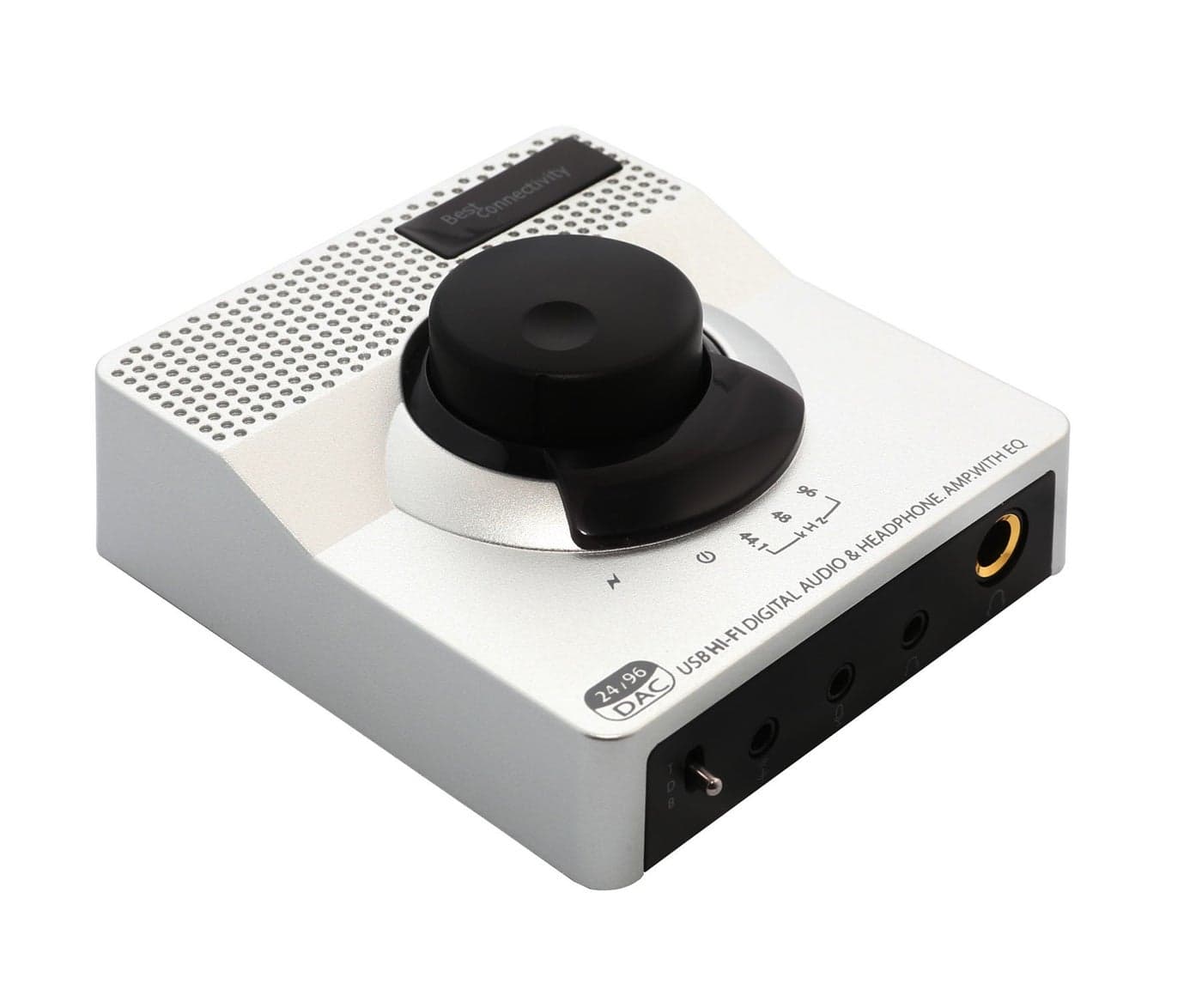 Syba USB 24 Bit 96 KHz DAC Digital to Analog Headphone Amplifier 2 Stage EQ Digital/Coaxial Output and RCA Output (SD-DAC63118)
