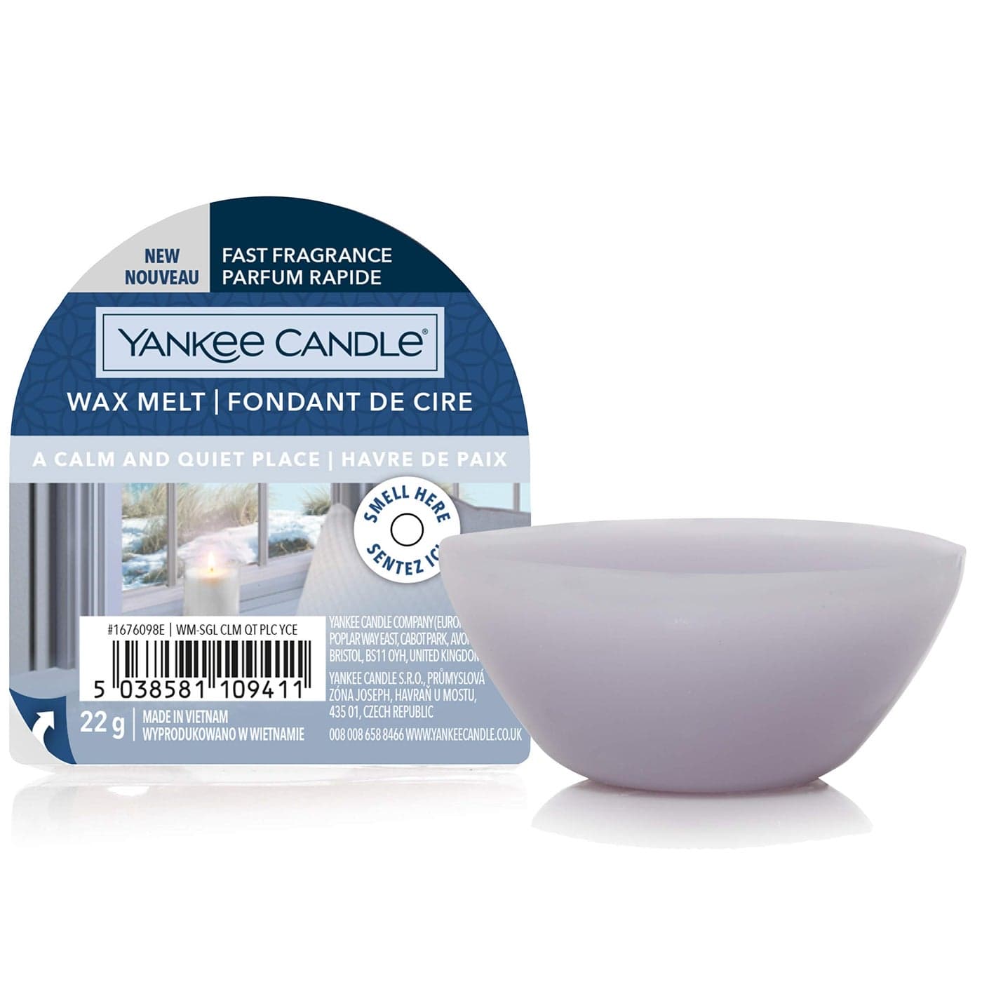 Yankee Candle Wax Melts A Calm Quiet Place Up to 8 Hours of Fragrance 1 Count