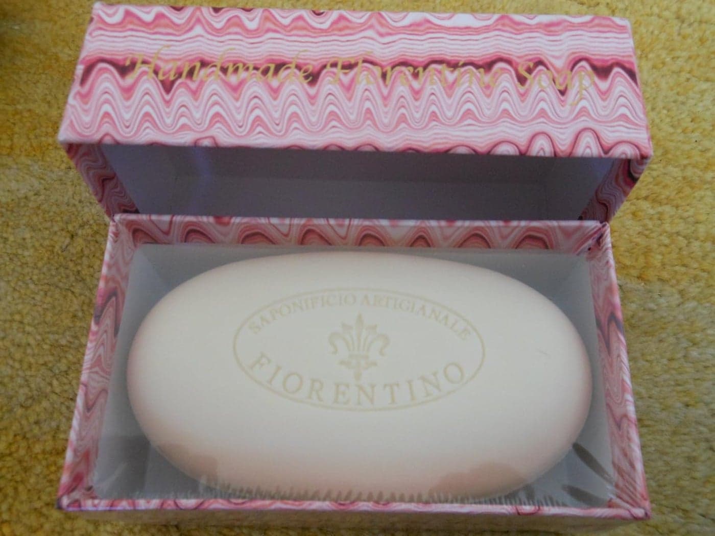The Pink Peony Hand Made Florentine Soap