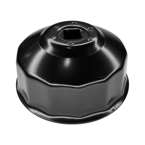 QQWD 3084963 2520799 Oil Filter Wrench for Polaris 65mm 14 Flutes Heavy Duty Wrench Socket Removal Tool for Ranger RZR Sportsman ACE 500 570 800 900 for 255 Oil FilterBlack