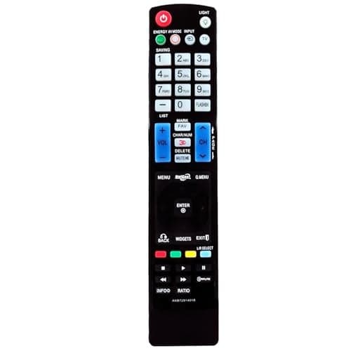 AKB72914018 Replaced Remote Control Compatible with LG LCD LED Plasma TV 32LD550 55LD650 42LE5400 47LE5500 32LE5400 46LD550 47LE5400 55LE5500 52LD550 55LE5400 42LE7500 42LE5500 60LD550 AKB72914011
