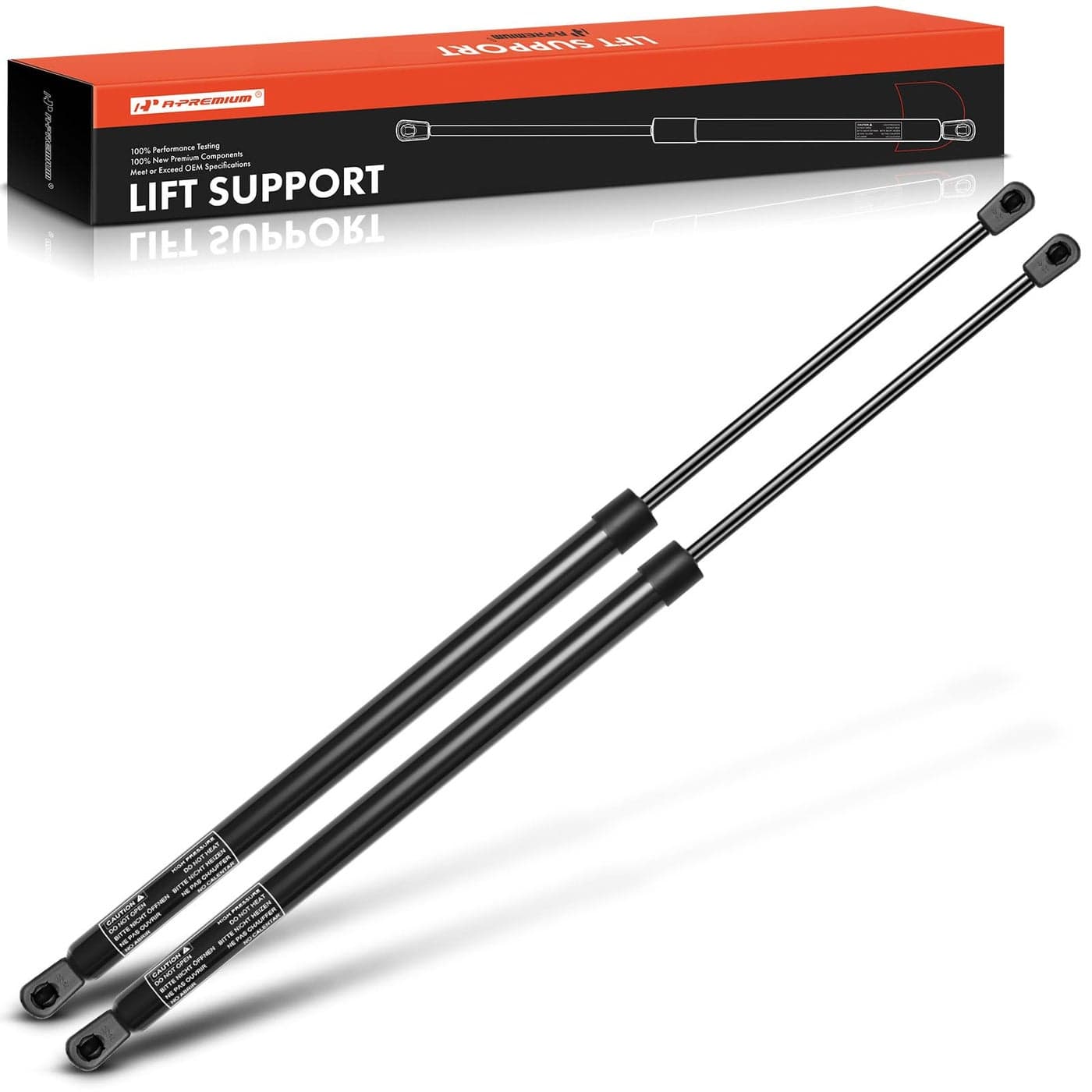 APremium Liftgate Rear Hatch Lift Supports Shocks Struts Compatible with Nissan Models Xterra 20052015 Sport Utility Replace 6137 90450EA00B2PC Set