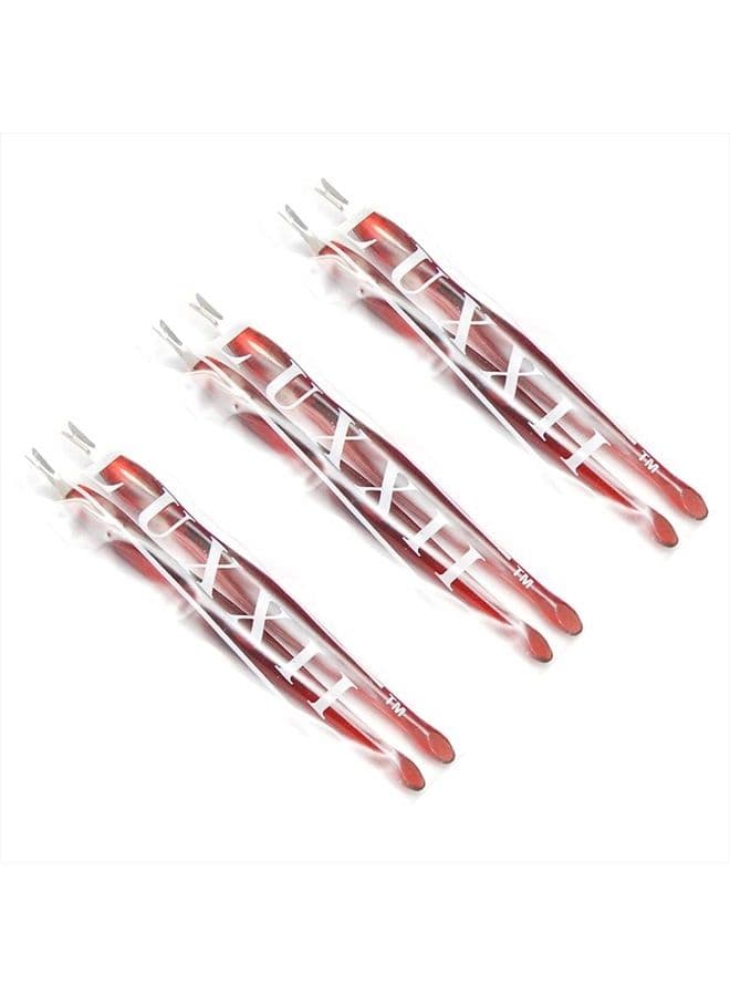 (6 Pack) Practical Nail Art Tools Pedicure Cuticle Trimmer Remover Pusher Dead Skin Callus Removal Fork Brown (B)