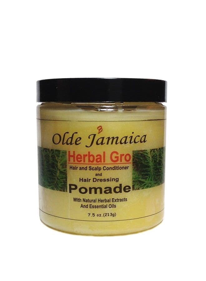 Herbal Gro Hair and Scalp Conditioner and Hair Dressing Pomade 7.5 oz.