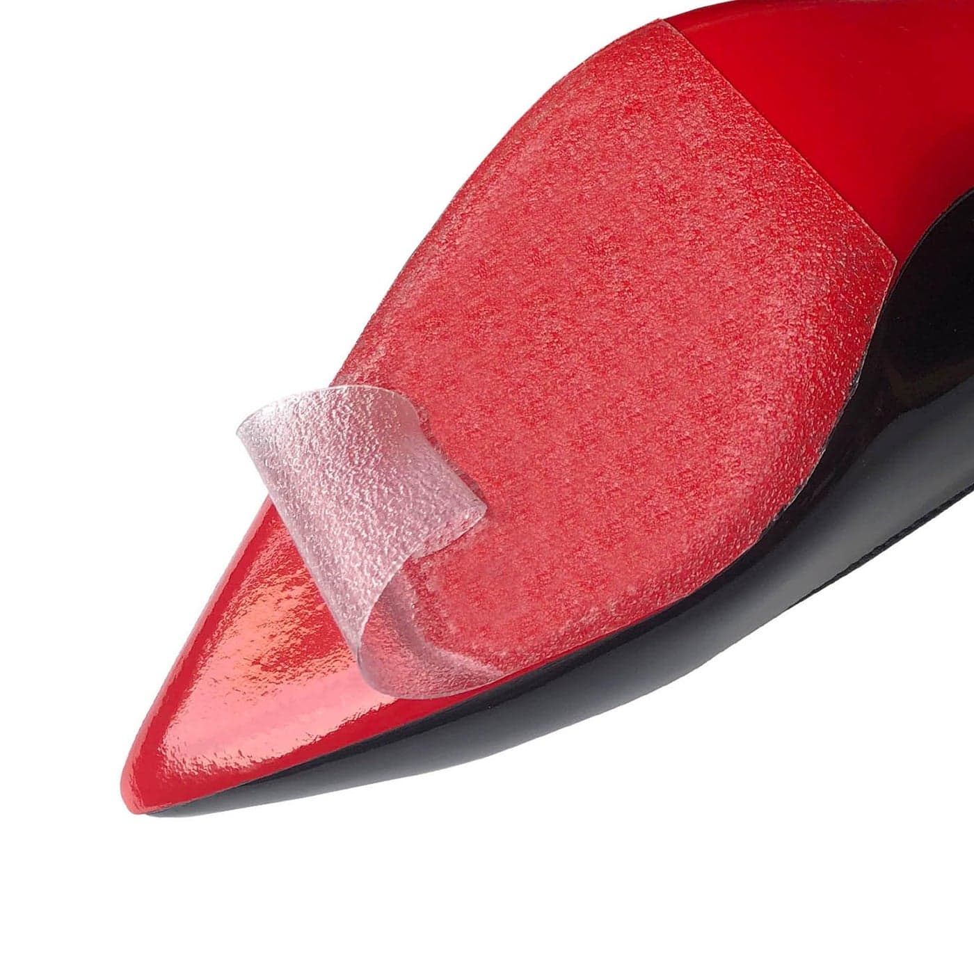 Sole Sticker Crystal Clear Sole Protector for Red Bottom Shoes Ladies Heels 4INX5IN Pack of 4