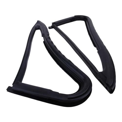 HOLDWELL Front Vent Glass Window Weatherstrip Seals Set Pair WSS00239 Compatible with 1987-91 Chevrolet Blazer 1981-86 Chevrolet C10 C20 C30 K10 K20 Truck K30 Truck K5 Blazer 1987-88 Chevrolet R20