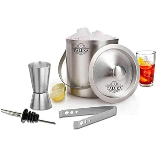 Taluka Stainless Steel Bar Set Pack of 4