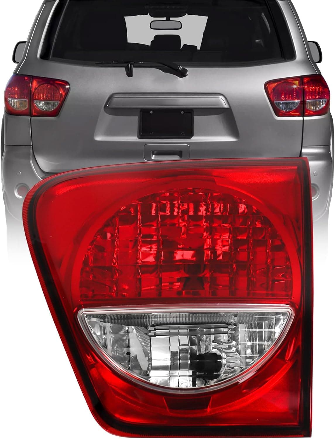 Huray Tail Light Assembly for Toyota Sequoia 2008-2017 - Inner Right (Passenger Side)