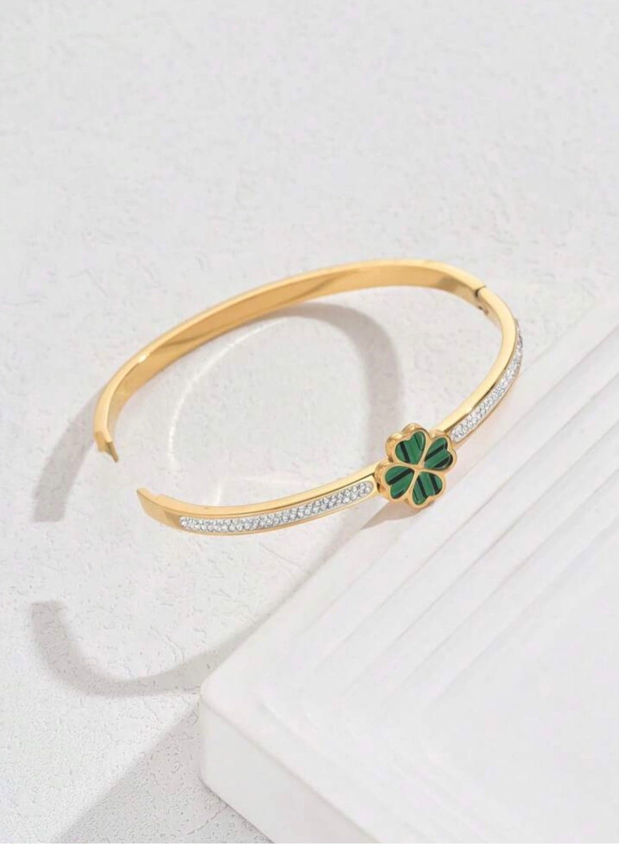 18k Gold Plated Stainless Steel Bracelet For Women