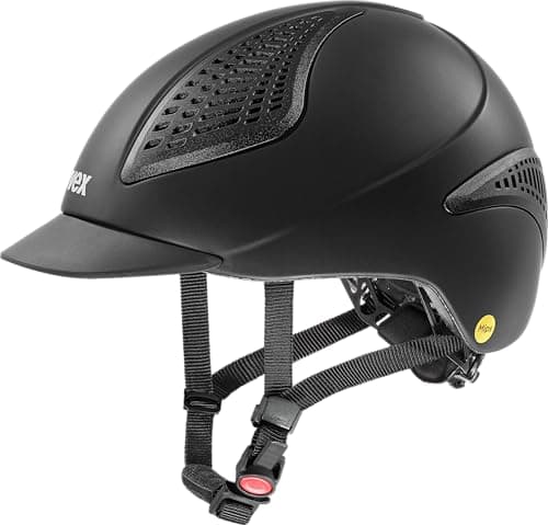 Uvex Exxential III MIPS Riding Helmet Lightweight Comfort Size Adjustment Black mat ML