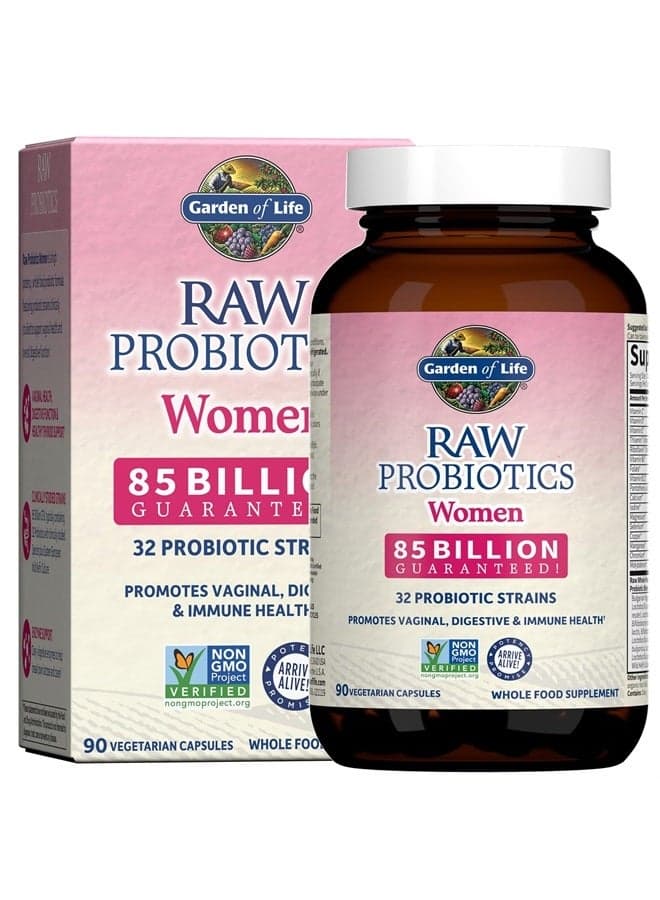 RAW Probiotics Women - 90 Vegetarian Capsules