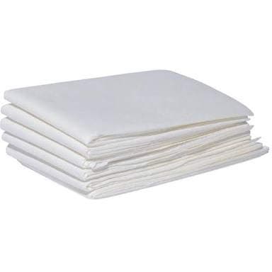 Linenovation Disposable Bedsheet Non Woven 35 GSM Hospital Bus Saloon Travelling use30 Inch X 72 Inch Pack of 10
