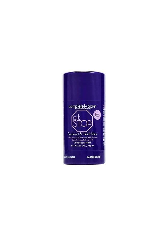 completely bare pit STOP Deodorant & Hair Inhibitor - Nourishing Coconut Oil & Hair Minimizers