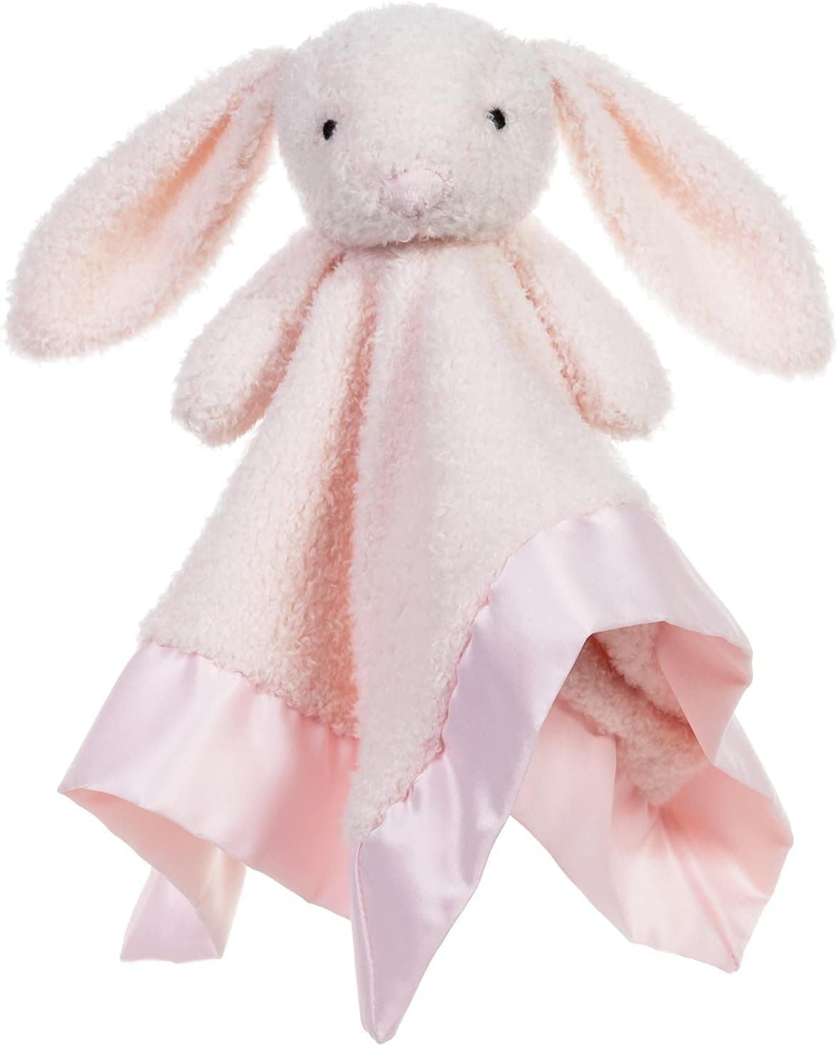 Apricot Lamb Stuffed Animals Pink Bunny Rabbit Security Blanket Infant Nursery Character Blanket Luxury Snuggler Plush Baby LoveyPink Bunny
