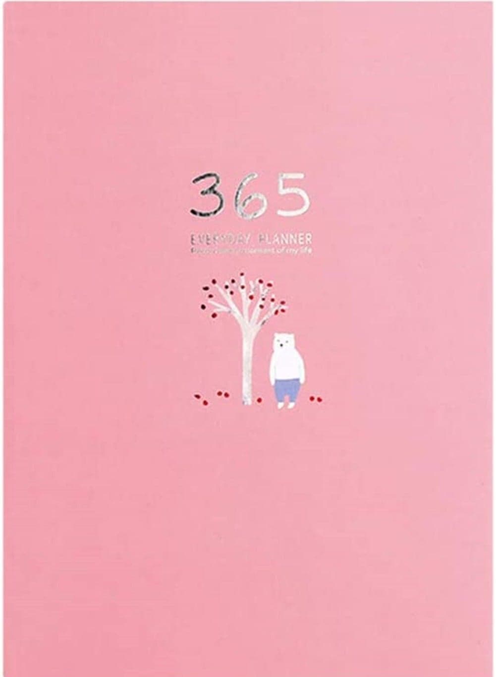 Pink Daily Planner Notebook for Increased Productivity and Goal Achievement Stylish Personal Organizer for Your Appointments and Notes