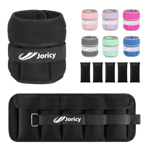 Adjustable Ankle Weights for Women Men 1234568101220 LBS 1 Pair Wrist Leg Arm Weights with Removable Weight Strength Training Weight for Jogging Walking Running Fitness black 3lbs Pair 15lb Each Weight