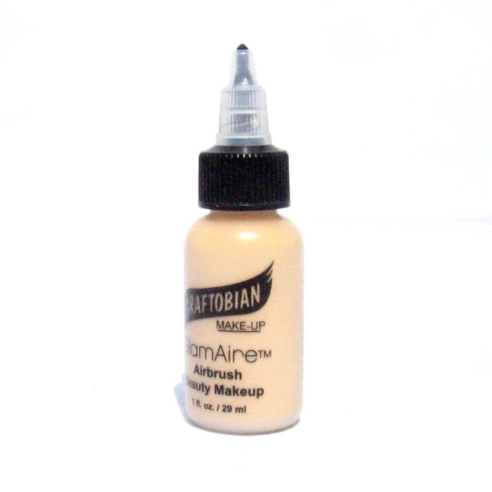 GlamAire Airbrush Makeup by Graftobian High Definition Airbrush Foundation Professional Formula for LongLasting Wear For Makeup Artists and Beauty Aficionados Made in USA Bombshell N