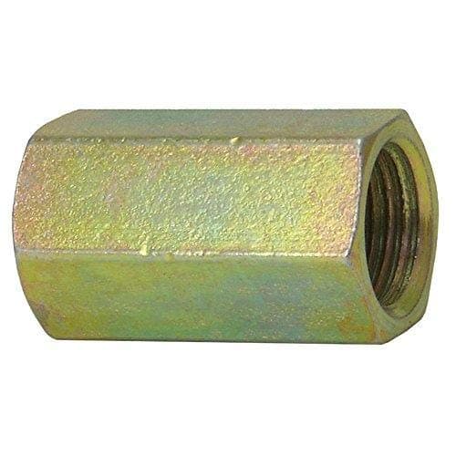 4LIFETIMELINES Steel Brake Line Union, M10 by 1.0 Bubble, 3/16 Inch, 10 per Bag