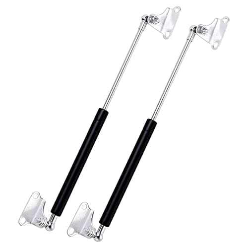 38cm 360N Home 15inch 80lb Gas Struts Shocks Gas Shock Lift Supports lid Support Gas Spring Suit for Trap Door Hinges Bed Large Outdoor Box Lid Trap Door A Set of 2 with L Mounts