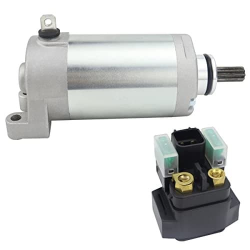 Soarider Starter & Relay for Yamaha Raptor 250 YFM25R 2008-2013| Raptor 250 YFM25R SE 2008-2011| Raptor 250 YFM25R SE II 2008-2009, 3C5-81890-00-00 410-54158 SMU0446 19639 19639N