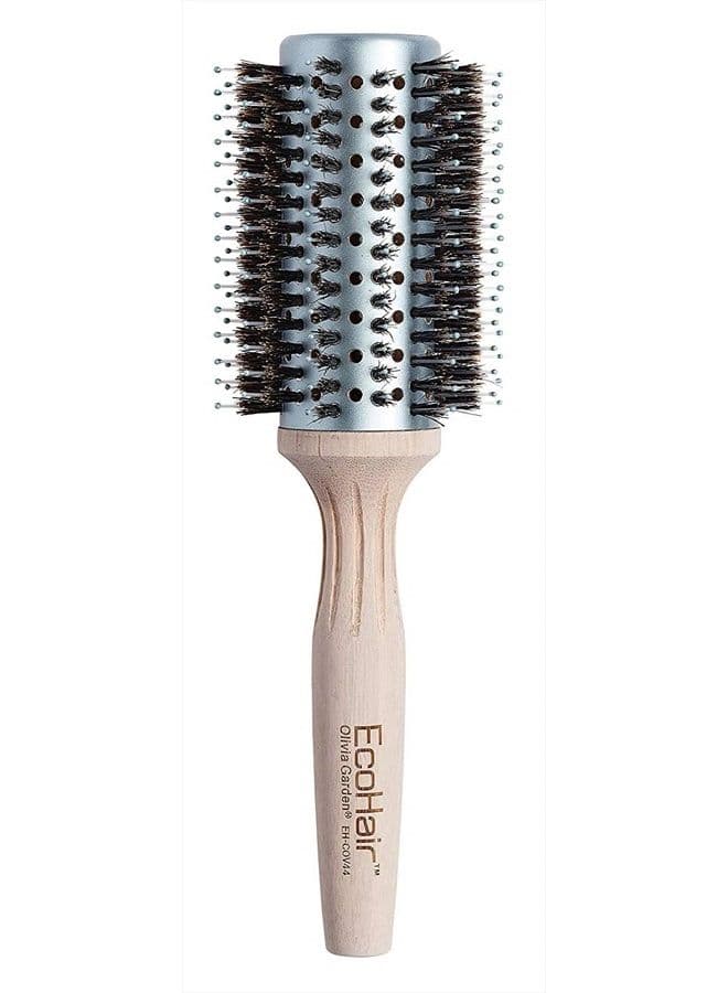 EcoHair Combo Vent Round Bamboo Hair Brush EH-COV44 (3")