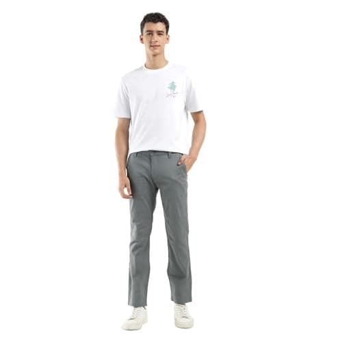 Levi's Men's Grey Slim Fit Chino Trousers