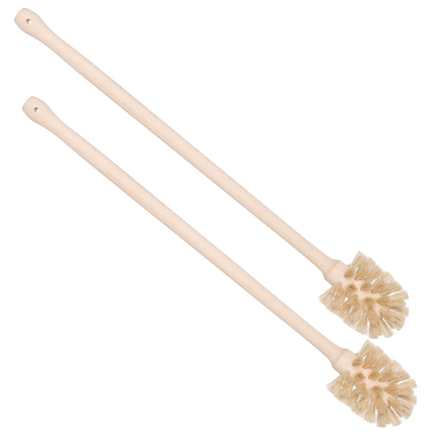 REDECKER Extra Long Bottle Brush Cleaner Horsehair and Beechwood Handle for Vases Pitchers Mugs and Baby Bottles 1612 Inch Dense Natural Bristles Long Handle Horse Hair Brushes