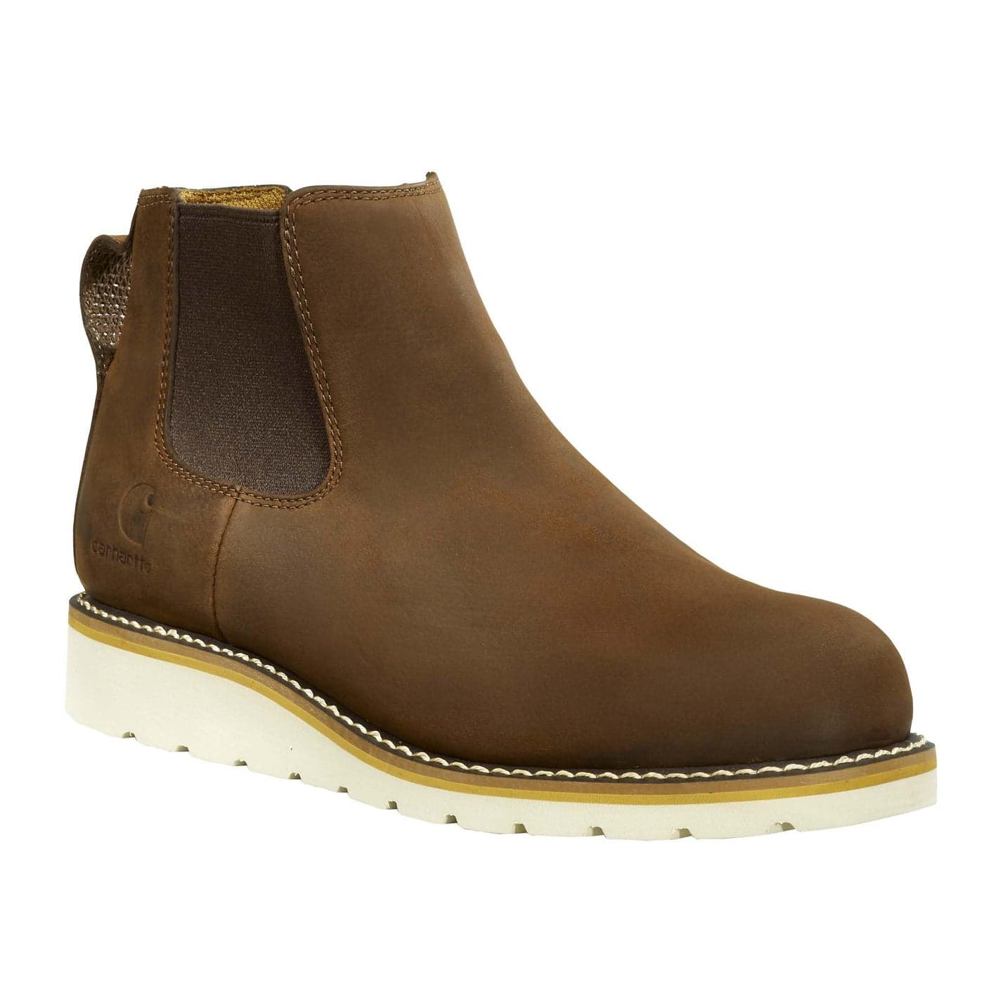 Carhartt Footwear FW5033 Chelsea PullOn Wedge Boot 8 M Dark Brown