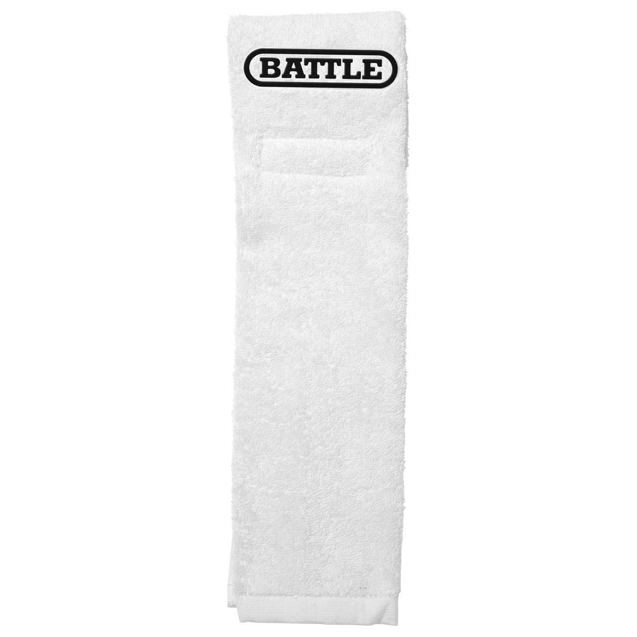 Battle Youth Football Player Towel White One Size