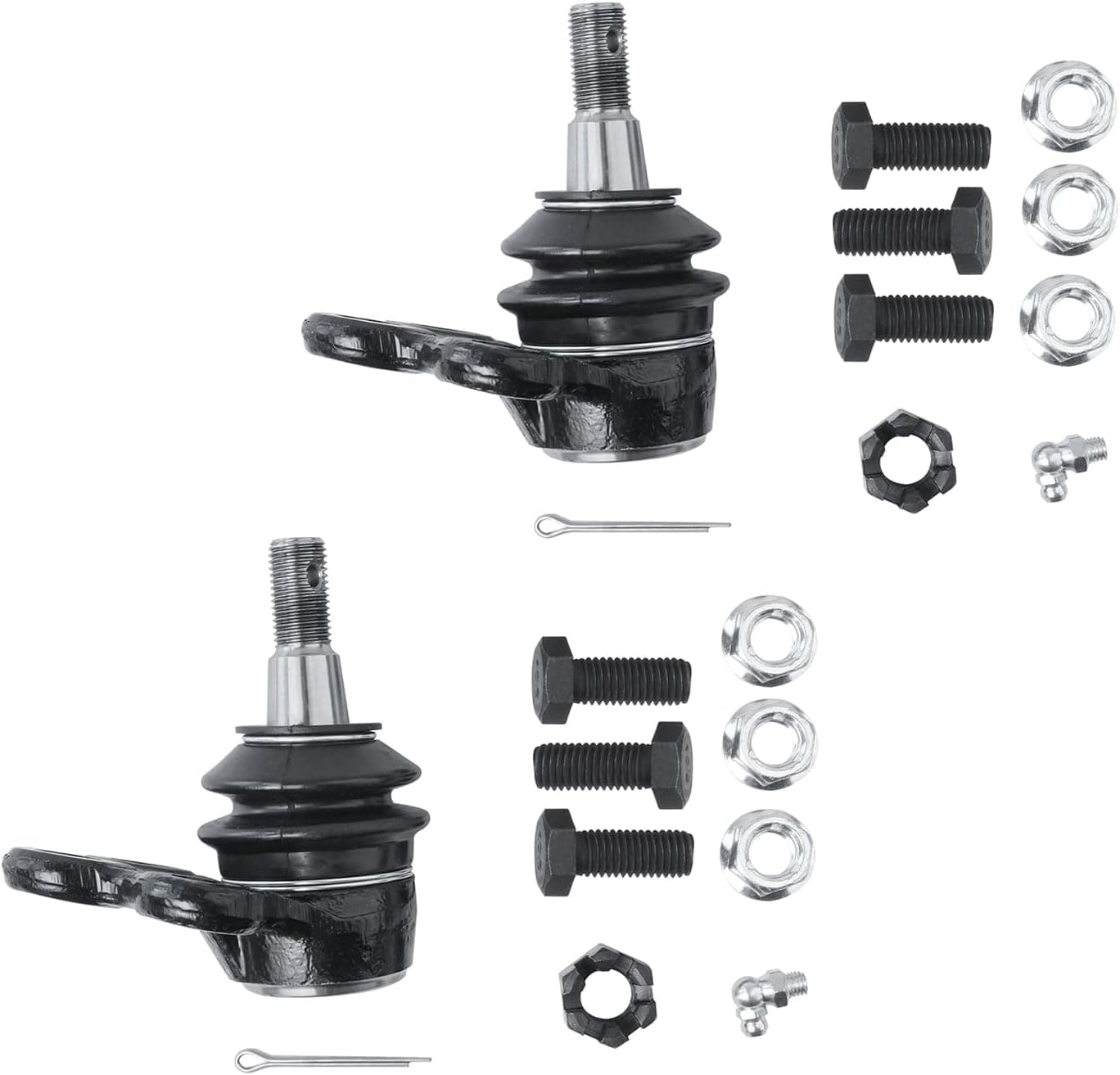 Detroit Axle Front Lower Ball Joints Replacement for Buick Enclave, Chevy Traverse, GMC Acadia, Saturn Outlook - 2pc Set