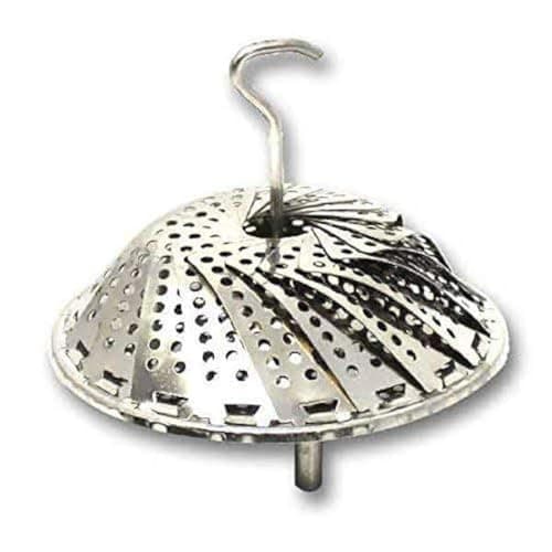 Dharam Paul Traders Stainless Steel Steamer Basket,Vita saver,momo steamer- Silver