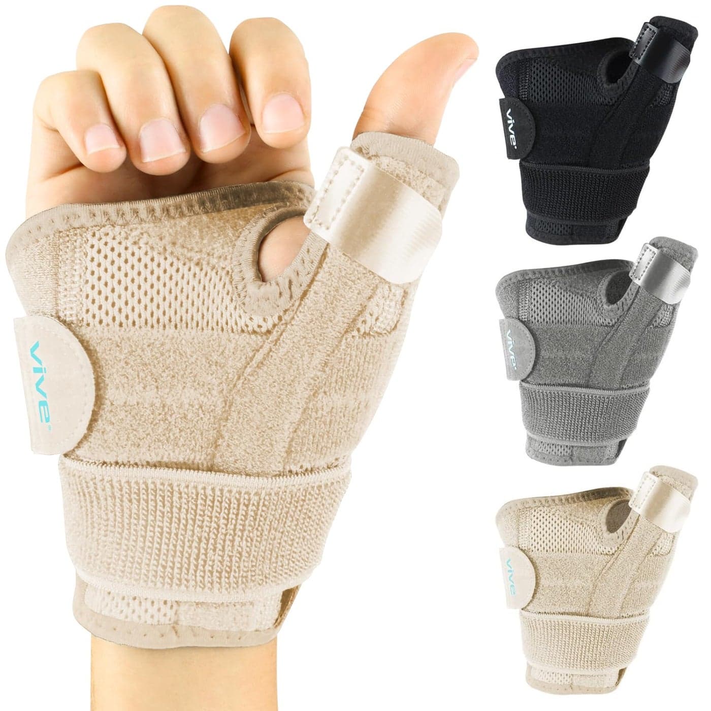 Thumb Wrist Brace for Right or Left Hand Spica Splint Brace for Carpal Tunnel Tendonitis Arthritis in Hands or Fingers Compression Support for Women Men Stabilizer Relief for Bowling