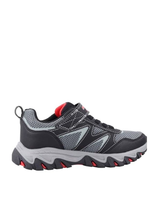 Skechers Rugged Ranger Sneaker, Black/Charcoal, 10.5 US Unisex Little Kid