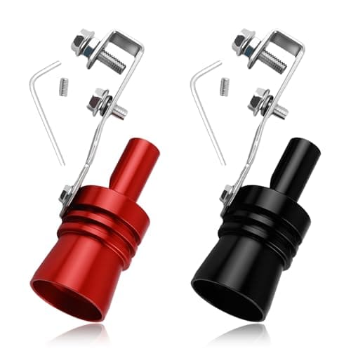 2PCS Car Turbo Whistle for Exhaust PipeCar Turbo Sound Whistle Exhaust Muffler with Whistles SoundUniversal Turbos Exhausts Whistles Cars Accessories for Exhausts Tailpipes