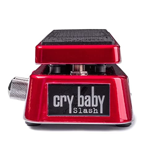 JIM DUNLOP SW95 Guitar Effects Pedal, Slash Cry Baby Wah, Distortion, Fasel-loaded Classic circuit, MultiColored, 9V