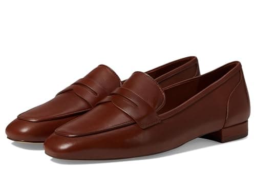 Cole Haan Womens Tarese Soft Loafer, Dark Cuoio Leather, 5.5-B US