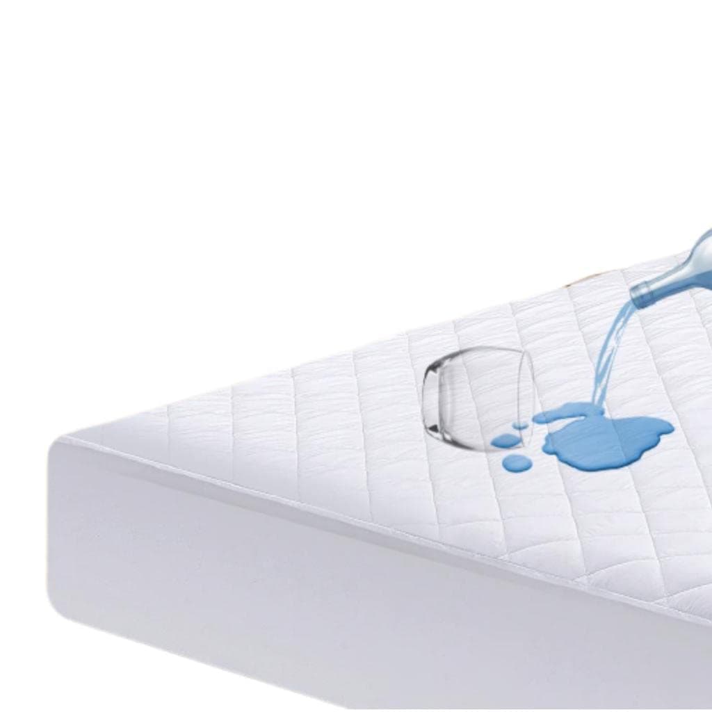IMFAA Single Quilted Waterproof Extra Deep 40Cm Elastic Skirt Mattress ProtectorMattress Cover Anti Allergy and Breathable Single4090x190 Cm