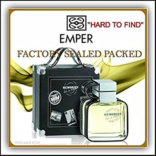 Memories by Emper EDT for Men 3.3oz '' New in Sealed Box''