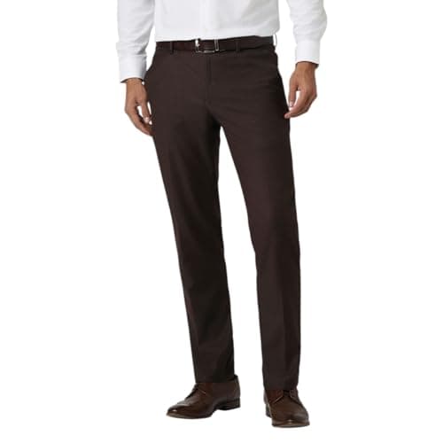 Van Heusen_Mens__Trouser_(VHTFFSLB486565_Chocolate_38)