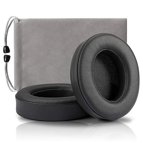 Replacement Ear Pads Cover, Earpads Cushions Compatible with Beats Studio 2 and Studio 3 Over Ear Headphones 1 Pair (Titanium)